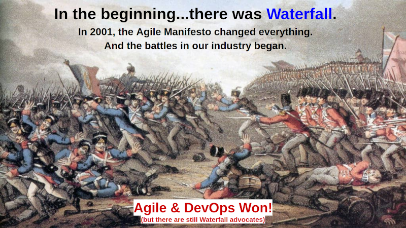 Software Lifecycle Battle - Image customized by JD Black